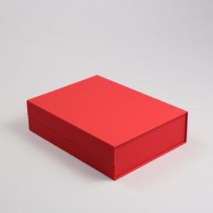 Готовые коробки на магнитах, красные. Фото 2.